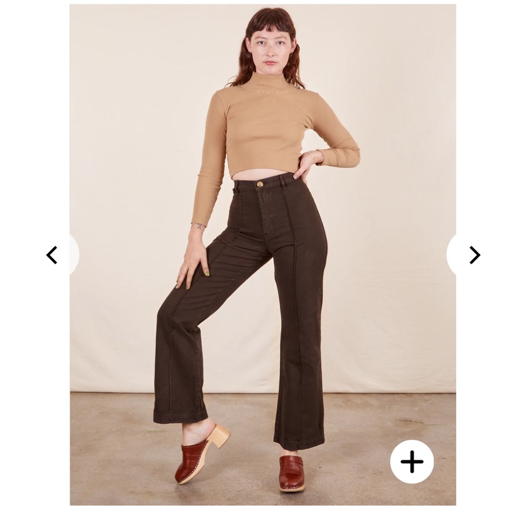 Big bud press western pants in espresso brown